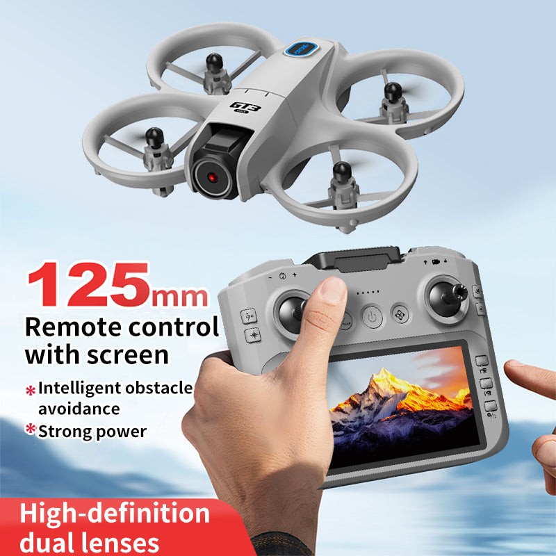 GT3 Mini Drone – Pro Aerial Photography RC Quadcopter with Optical Flow Positioning & Servo Obstacle Avoidance