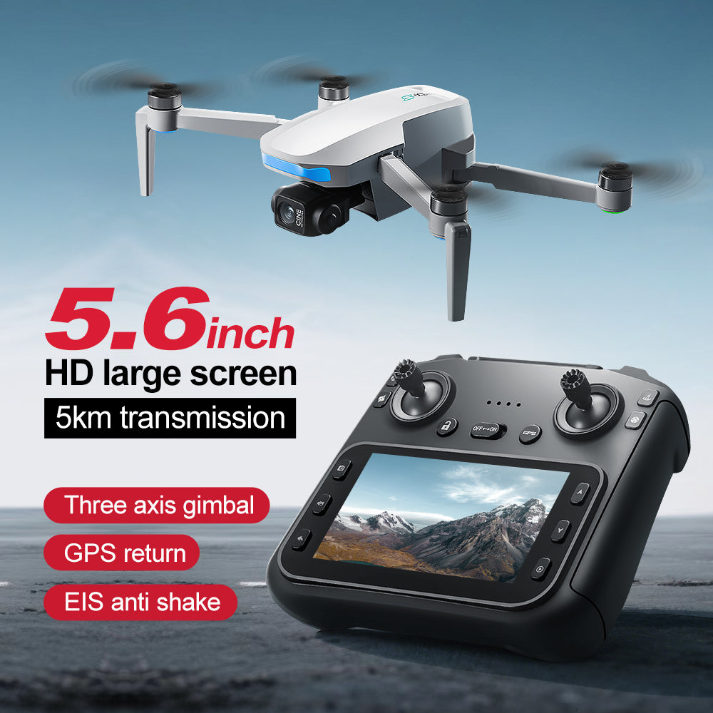 S-X1 Brushless Aerial Drone with 3-Axis Gimbal Stabilization, GPS Positioning & Remote Control Quadcopter